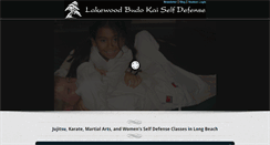 Desktop Screenshot of lakewoodbudokai.com